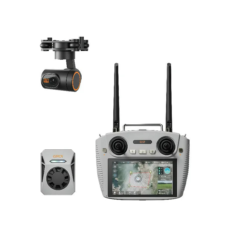 Skydroid G12 Handheld Ground Station — 20km, 5.5" 1080p, Dual-Band, 6nm, Android 13