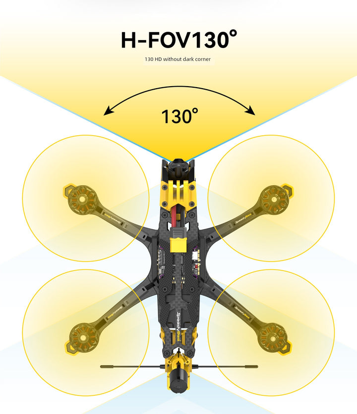 Speedybee Master5 V2 Crossing Machine DJI O3 Digital Unofficial Simulation Picture Transmission 5-Inch FPV Flower Fly