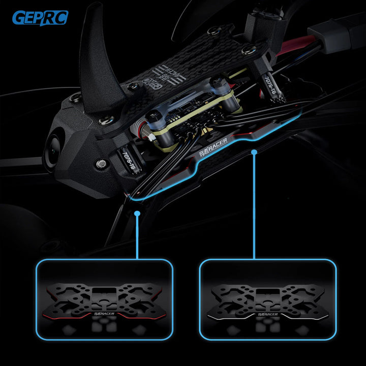 GEPRC Racer FPV Racing Drone TAKER F722 E55A Stack SPEEDX2 2207 TMOTOR F60PROV Drone Kit VTX Light Fast Freestyle RC Quadcopter