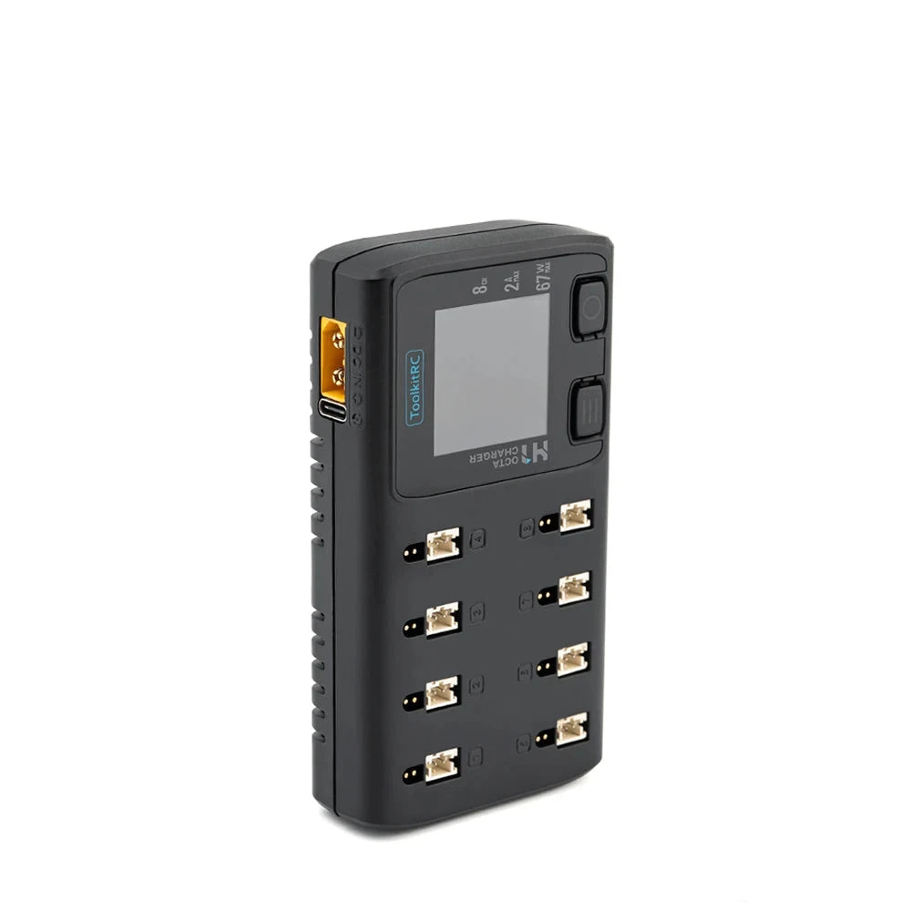ToolkitRC H1 8-Channel 1S Lithium Battery Charger
