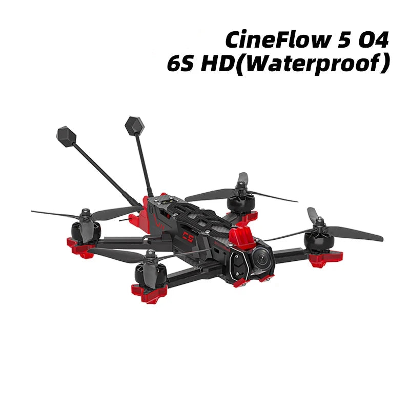 iFlight CineFlow 5 O4 Pro 5" 6S Cinematic Freestyle FPV Drone BNF XING2 2207 GPS