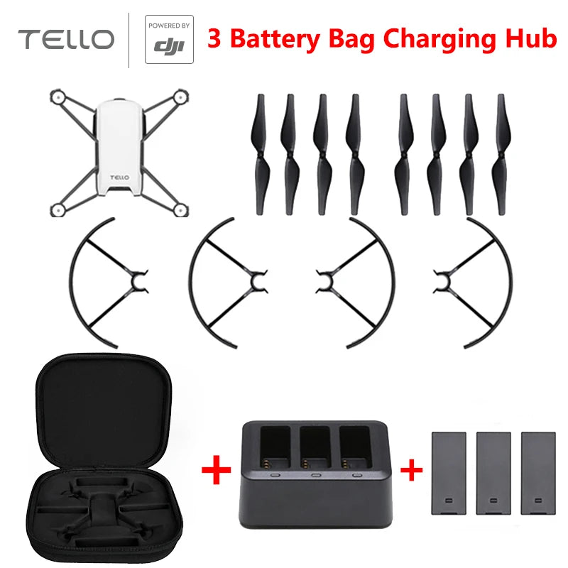 DJI Tello Mini Micro Folding Quadcopter RC Drone WIFI APP Remote Control FPV With 720P Camera Teaching Copter DIY SDK Develop