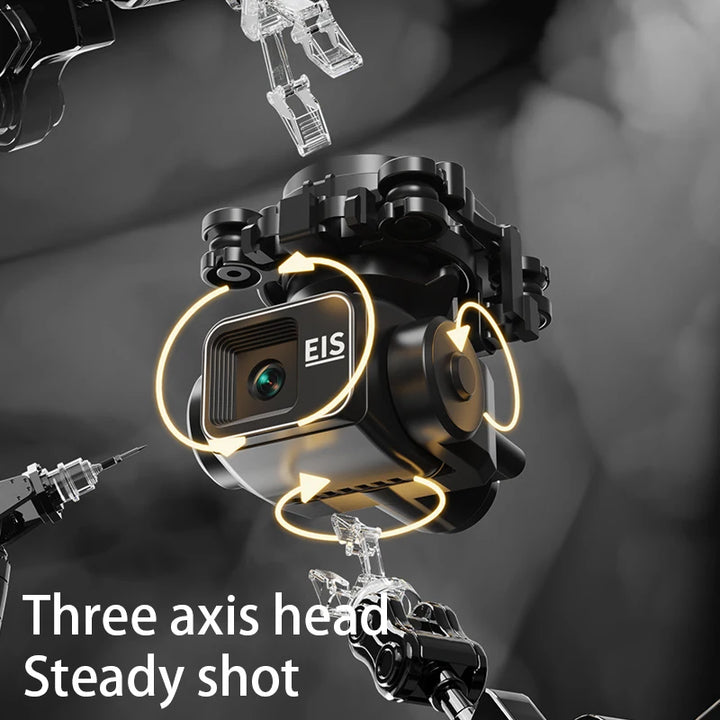 High Quality M108 PLUS GPS Drone 5KM 8K Professional HD Dual Camera 3-Axis Gimbal 360 Oas Touch Screen Brushless Drone