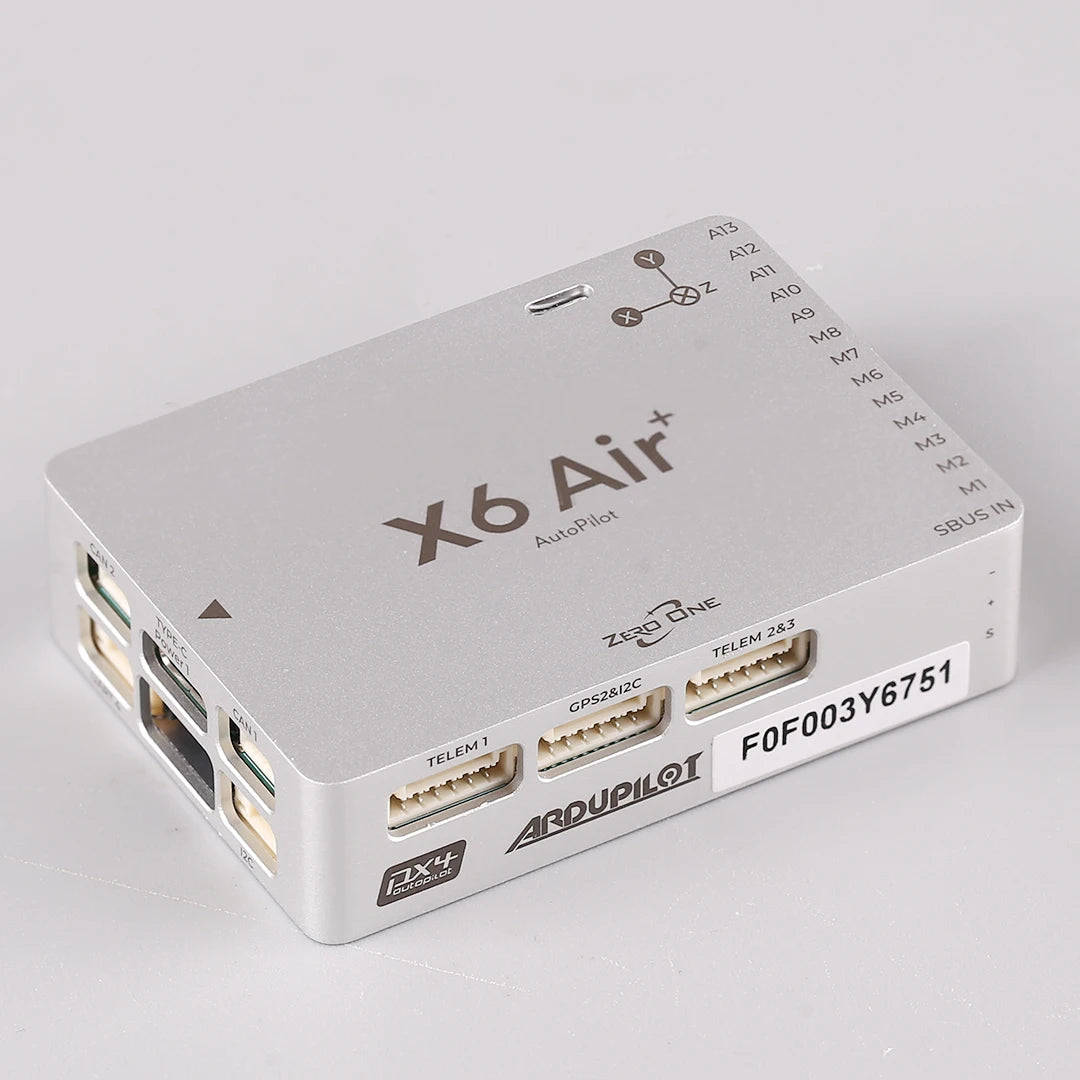 Zero One X6 Air+ Compact Flight Controller — FMU v6X, STM32H7, Dual IMU, ICM45686, Network Port, Pixhawk PX4