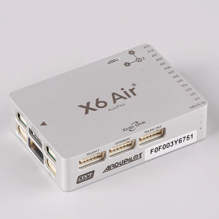 Zero One X6 Air+ Compact Flight Controller — FMU v6X, STM32H7, Dual IMU, ICM45686, Network Port, Pixhawk PX4