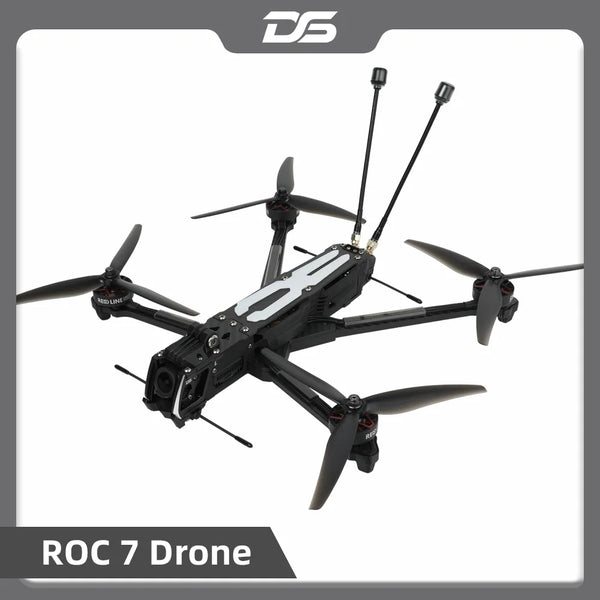 DeepSpace ROC 7 O4PRO Long Range FPV 7Inch 6S 915MHz 2.4GHz RX 60A ESC 2807 1350KV Motor FPV Racing Drone Quadcopter Freestyle