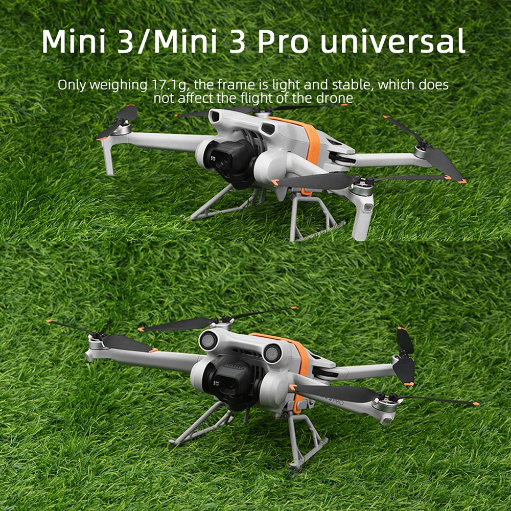 dji mini 3 pro landing gear Folding Landing Gear For DJI Mini 3/3 Pro Heighten Feet Extension Support Legs Protector for Drone Quick Release Accessories