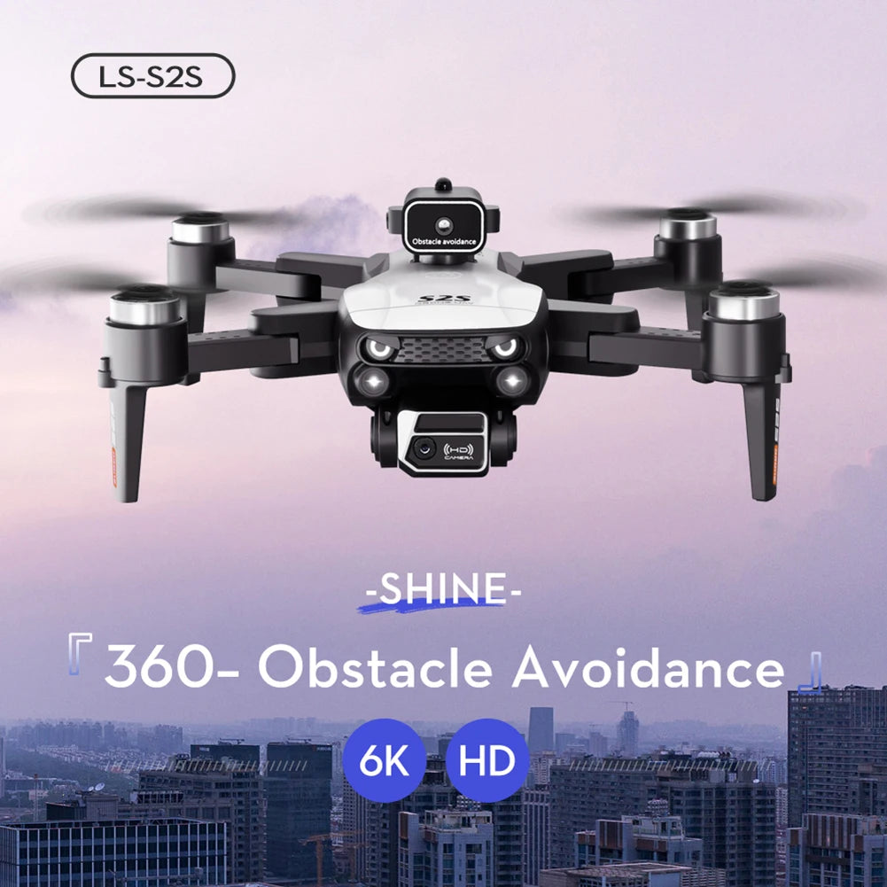 Professional Brushless Aerial-Photography-Drone HD Double Lens Aerial-Drone For Kids Adults