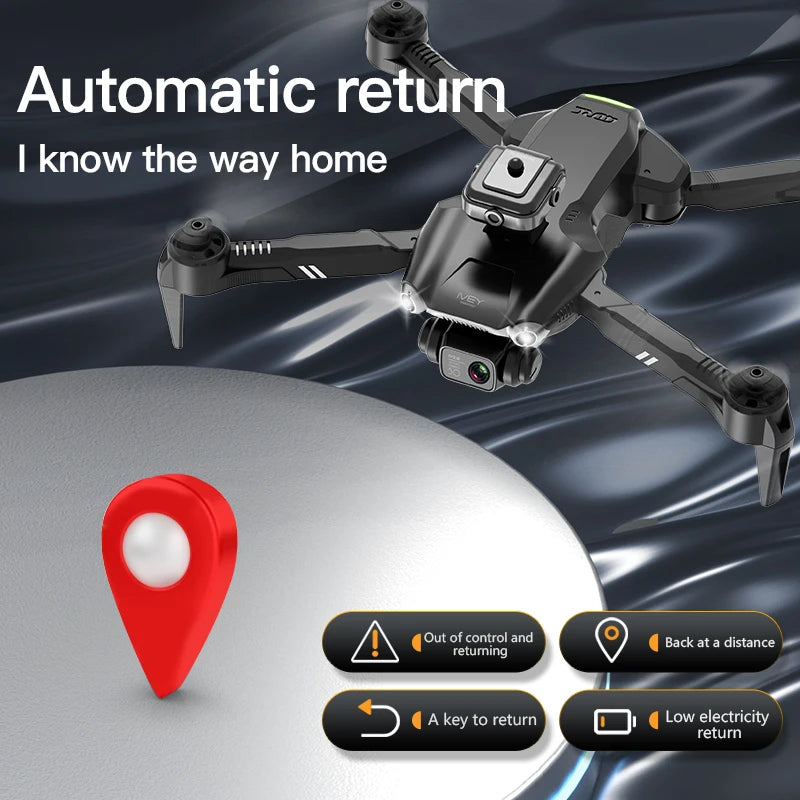 2023 V28 Professional Drone GPS 4K 8K HD Cameras 360° Obstacle Avoidance RC Quadcopter Option Flow Dron RC Helicopter Toys Gift