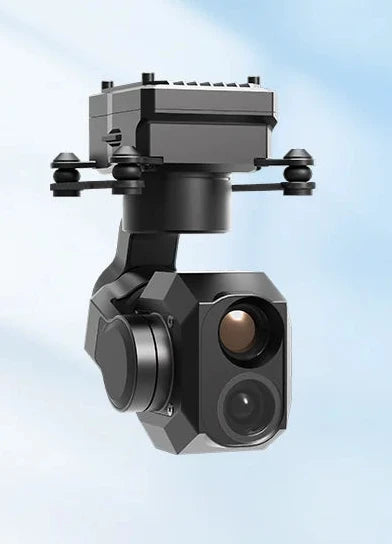 XF Z-2 Mini 3-Axis Dual-Sensor Gimbal — 4K Full-Color + IR Night Vision, Micro Pod UAV