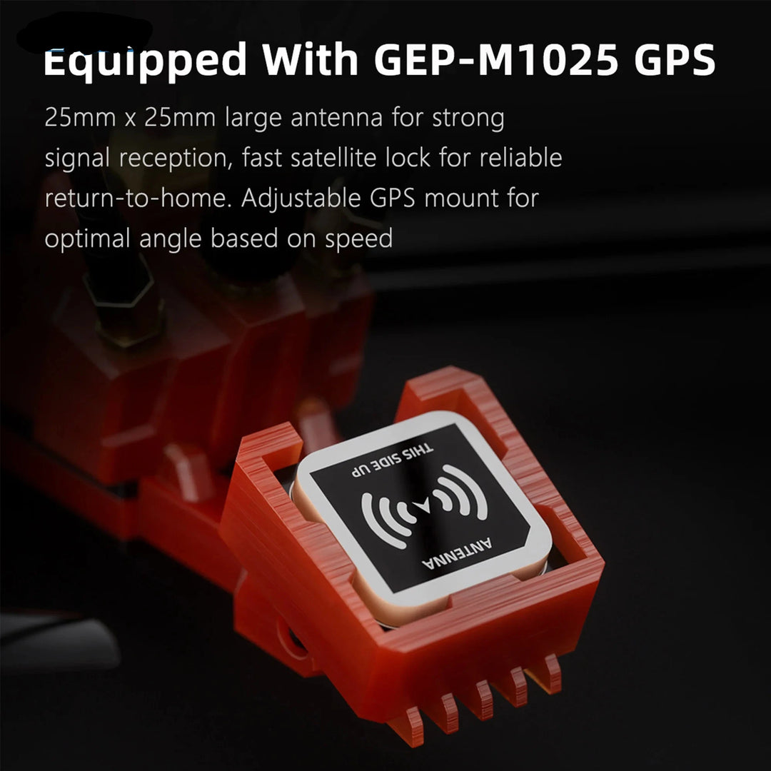 GEPRC MOZ7 V2 FPV Drone — DJI O4 Pro, STM32H743, 2809-1450KV, 25min, 15KM, GPS, ELRS/TBS, 7-Inch Long Range