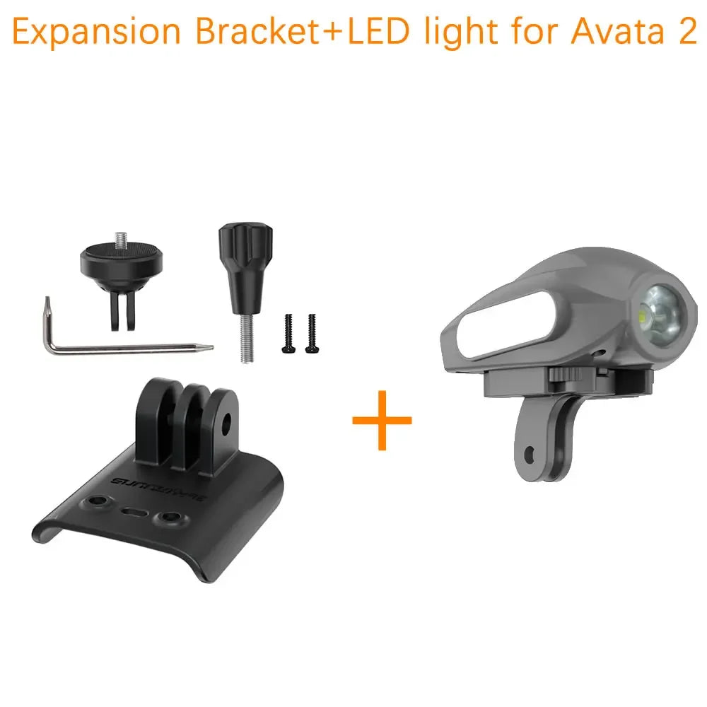 For DJI Avata 2 Propeller Guard Accessories Combo Gimbal Protector Motor Cover Lens Protection Cap Battery Protection Bracket