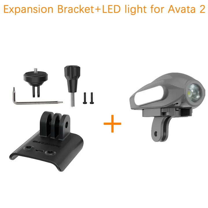 For DJI Avata 2 Propeller Guard Accessories Combo Gimbal Protector Motor Cover Lens Protection Cap Battery Protection Bracket