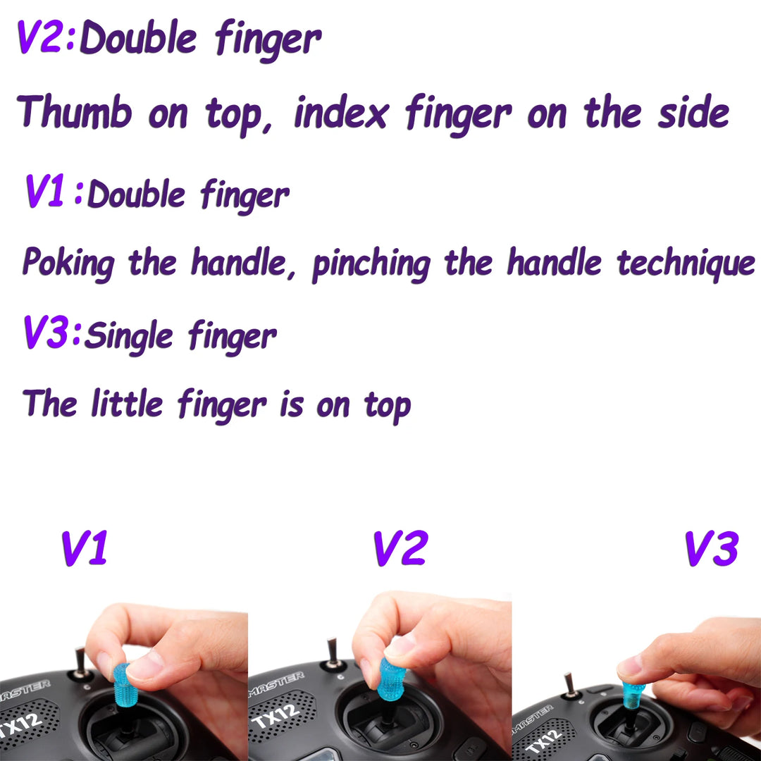 YSIDO M3/M4 Gimbal Stick Ends - Futaba RadioMaster DJI FPV Joystick Caps