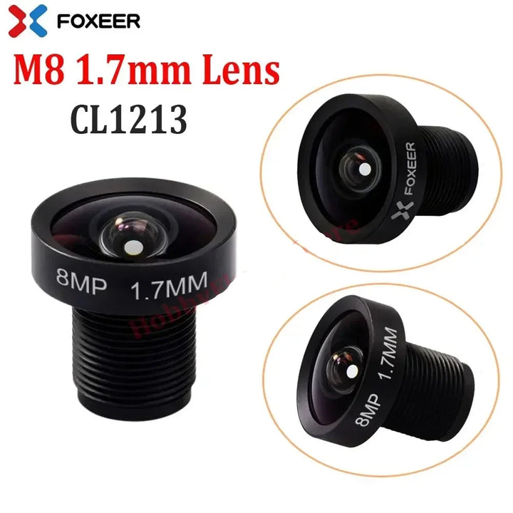 Original Foxeer Replacement Camera Lens 1.7mm 1.8mm 2.1mm 2.5mm Lens/M8 M12 Wide Angle Lens for Toothless/Predator/Falkor Camera