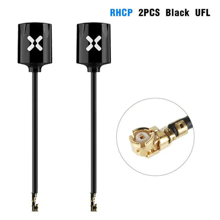Foxeer Micro Lollipop 5.8GHz FPV Antenna 2.5dBi — RHCP/LHCP, UFL/SMA/RP-SMA, 1PC or 2PC