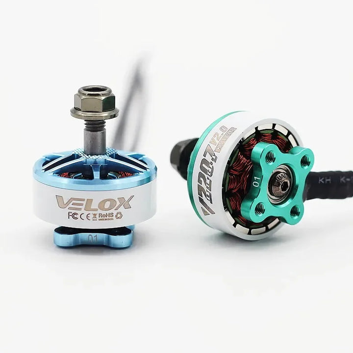 T-Motor Velox V2207 V2 2207 1750KV 1950KV 5-6S / 2550KV 4S Brushless Motor for FPV Racing Drone Quadcopter Freestyle RC Parts