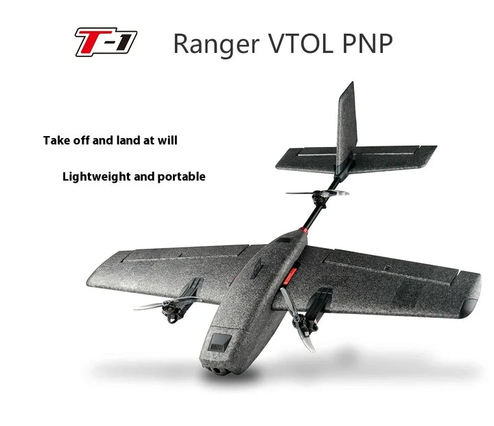 Heewing Assassin T-1 Vtol Vertical Takeoff Pnp With Flight Control Fpv Fixed Wing Y3 Vertical Takeoff And Landing Aircraft