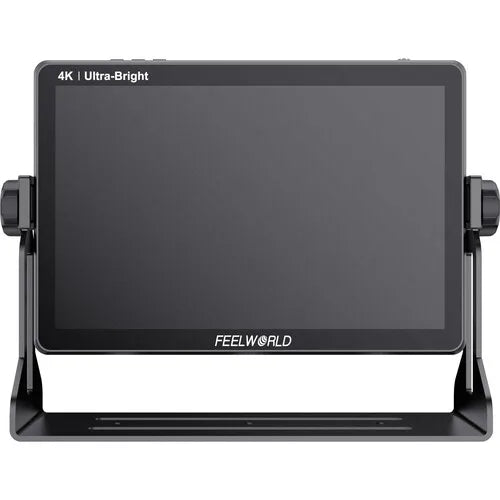 FEELWORLD LUT11S 10.1" Camera Field Monitor - 2000nit Touchscreen 3G-SDI 4K HDMI Input/Output for DSLR Video Production