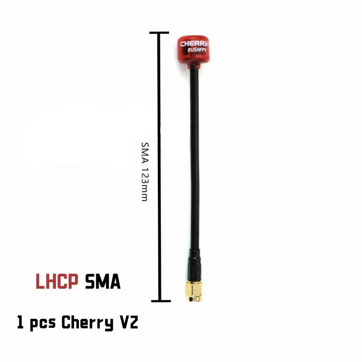RUSHFPV Cherry 2 II 5.8G 1.8dBi FPV Antenna - SMA/MMCX/UFL LHCP/RHCP 230mm/150mm Long Range