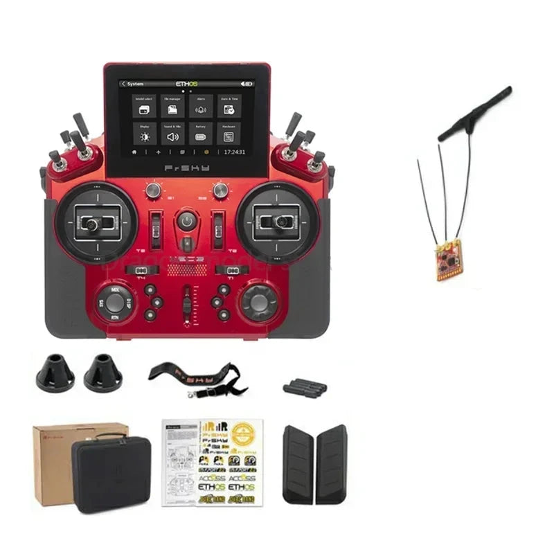 FrSky Tandem X20 / X20S RC Transmitter — Dual-Band 900M/2.4G, ETHOS, Hall Gimbals, 16/32CH, 50-100km TD Mode