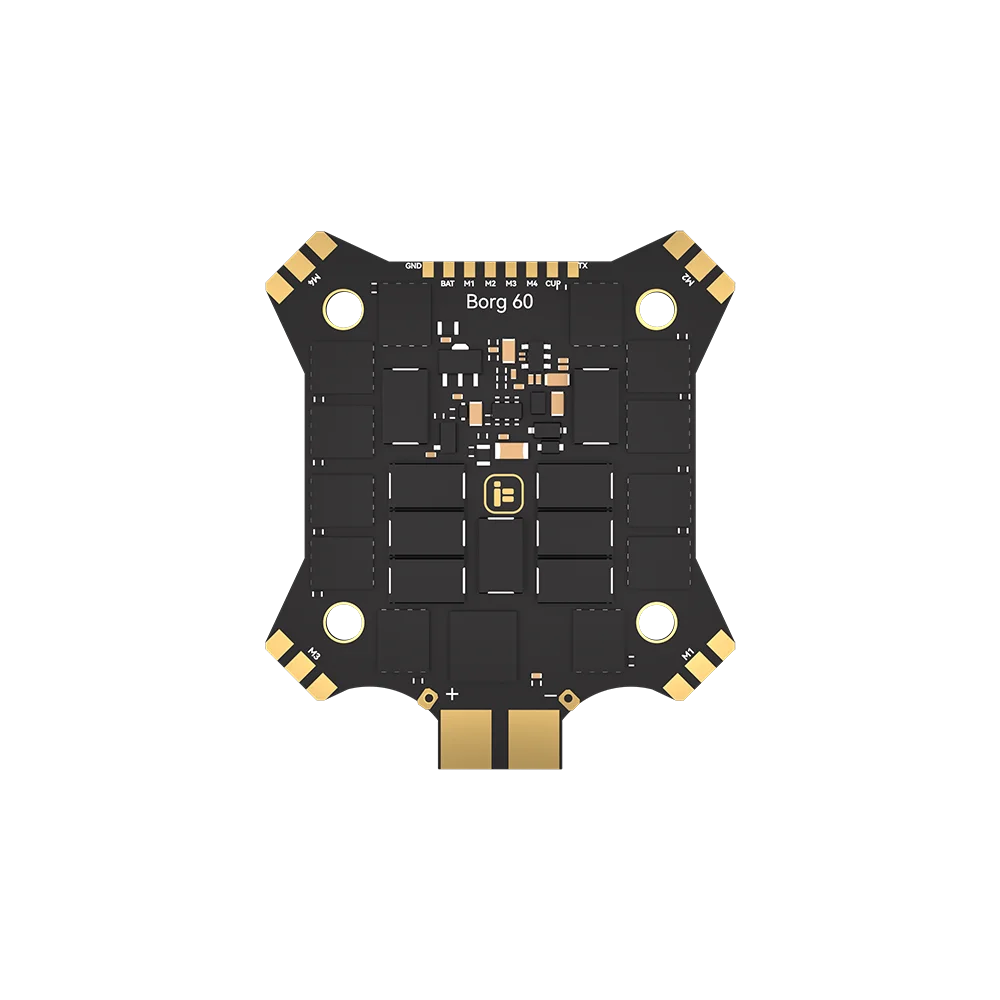 iFlight Borg H7 Stack — STM32H743, Dual ICM42688P, 4–12S FC + Borg 60A BL32 ESC