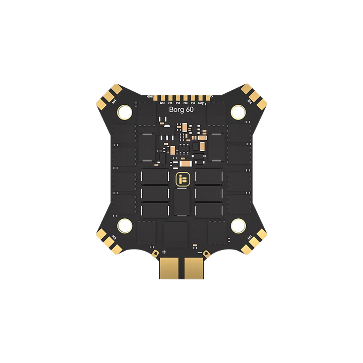 iFlight Borg H7 Stack — STM32H743, Dual ICM42688P, 4–12S FC + Borg 60A BL32 ESC