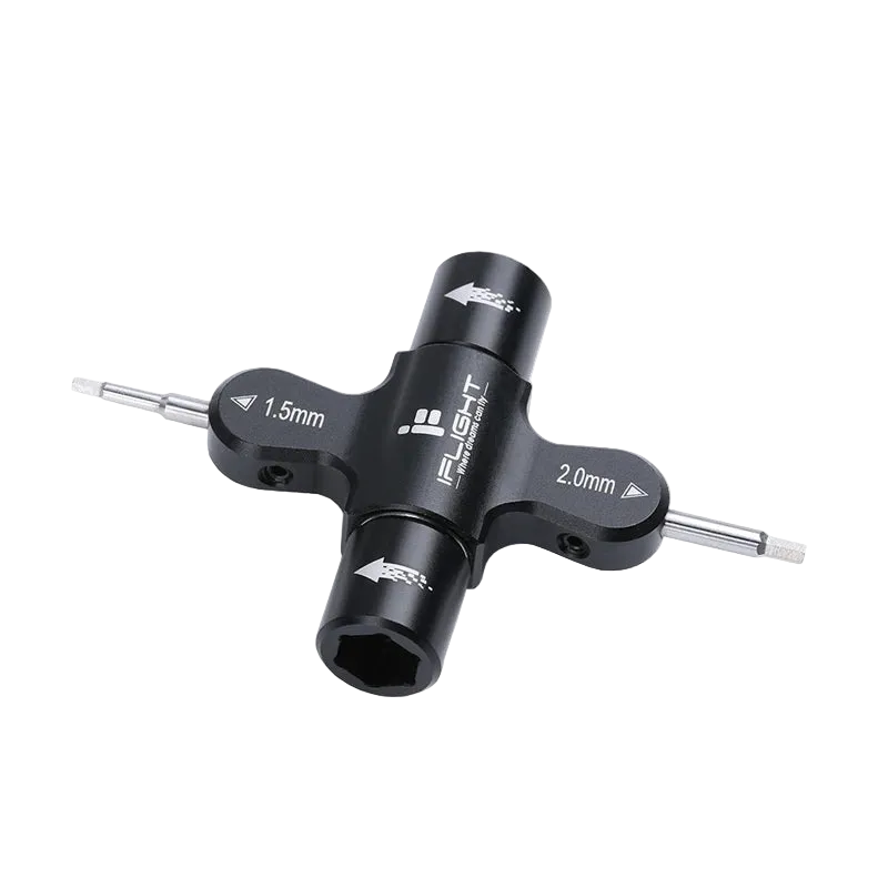 iFlight M5 Prop Nut Tool | Ratchet & 1.5mm/2mm Hex Drivers