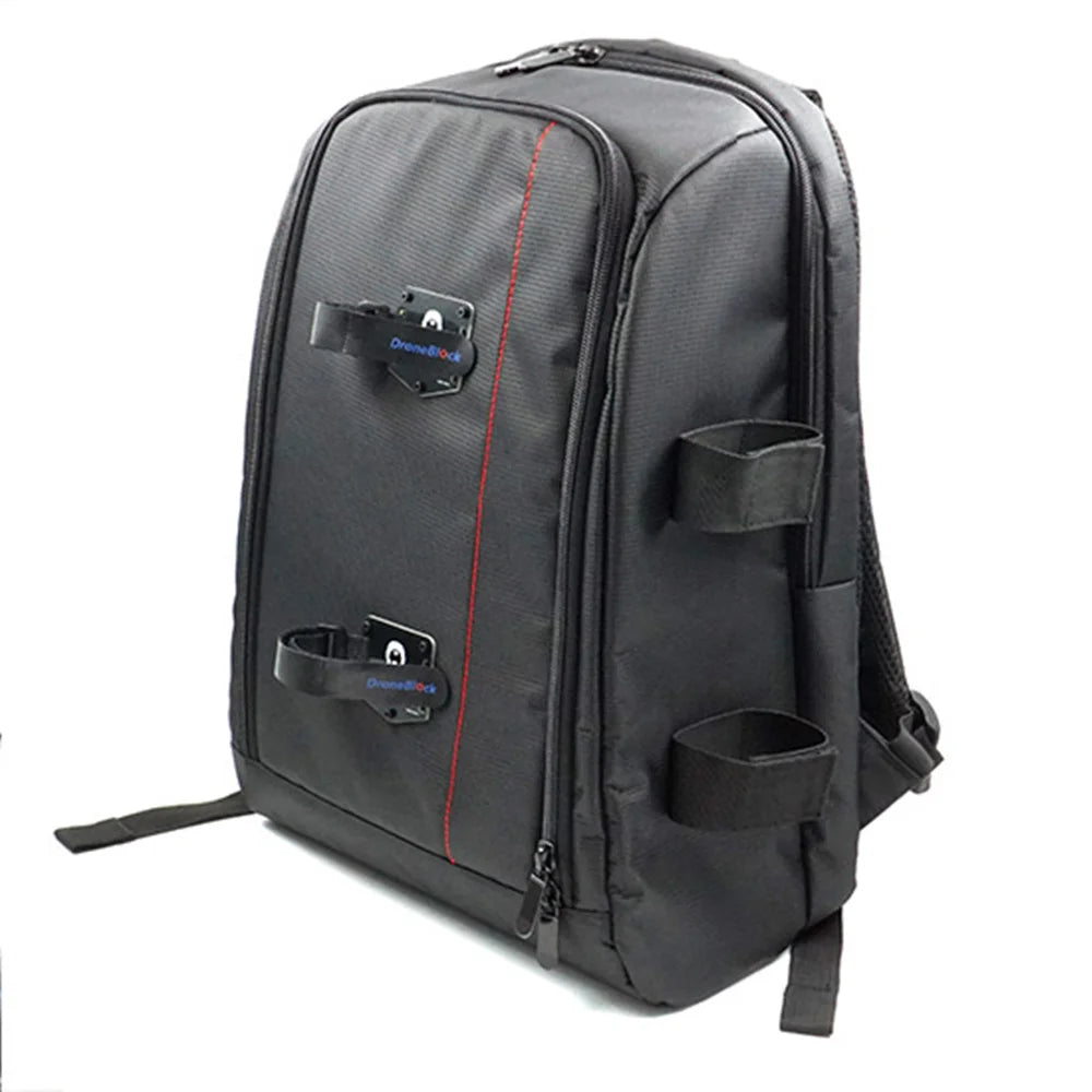 FPV Drone Backpack Mounting Kit — Strap Tie & Hanging Buckle for Carrying Racing Drones