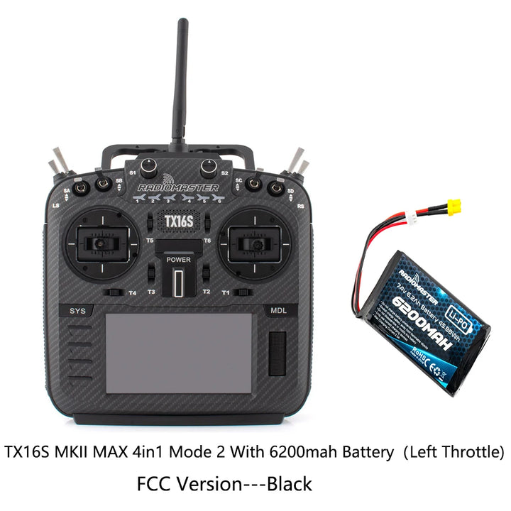 RadioMaster TX16S MKII MAX Radio Control System ExpressLRS Multi-protocol 4in1
