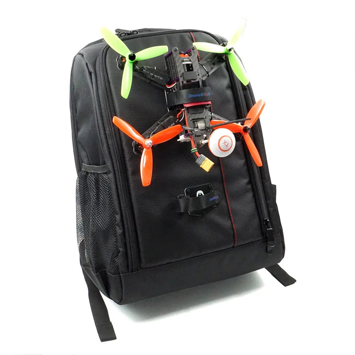 FPV Drone Backpack Mounting Kit — Strap Tie & Hanging Buckle for Carrying Racing Drones