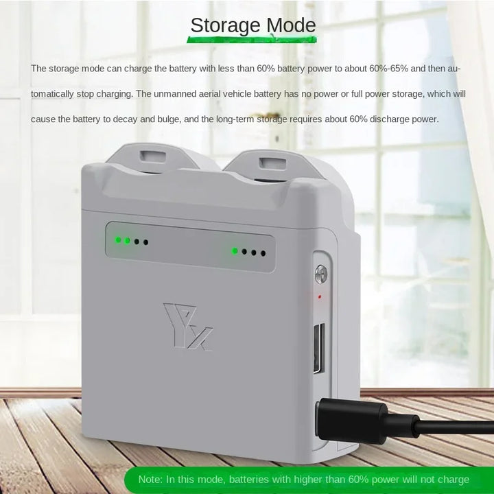 For NEO Drone 2-ways Charging Hub Compatible NEO Charger Manager Intelligent Battery Charging Butler Power Bank Accessories