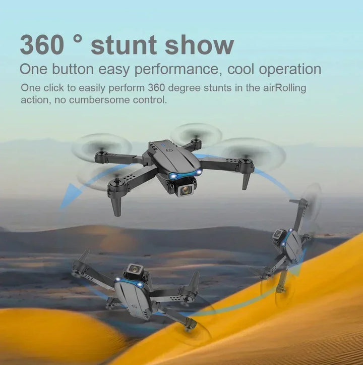 E99 Pro Drone Quadcopter Remote Control Handle Four Axis Aircraft HD 6K Photography UAV Altitude Fixation Helicopter Toys - Thedroneflight