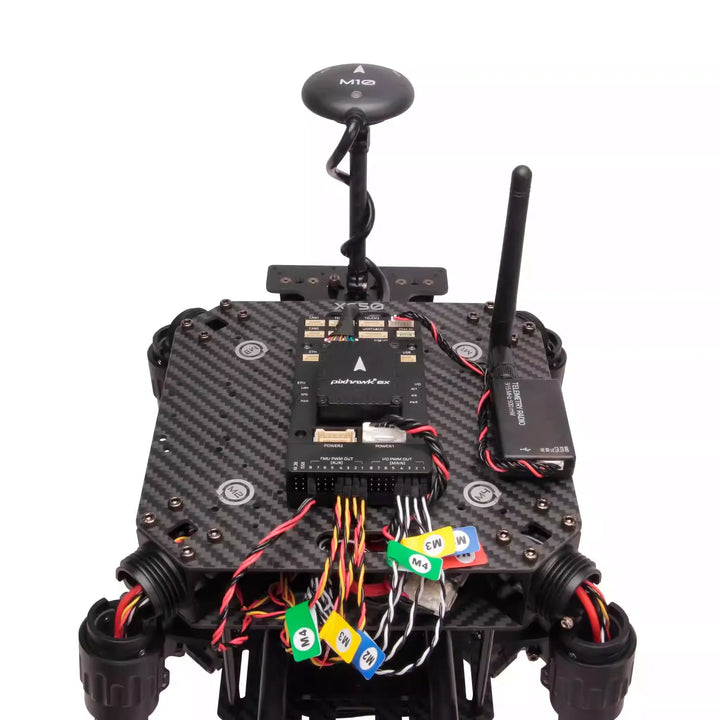Holybro X650 650mm Hexacopter — ARF Kit / Development Kit, Pixhawk 6C / 6X FC, M10 GPS, 915/433MHz Telemetry