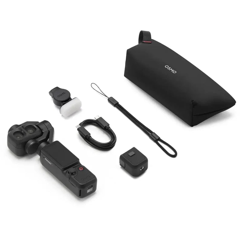 DJI Osmo Pocket 4P Standard Combo — Dual Camera, 1-Inch CMOS, 4K/240fps, 17-Stop Dynamic Range
