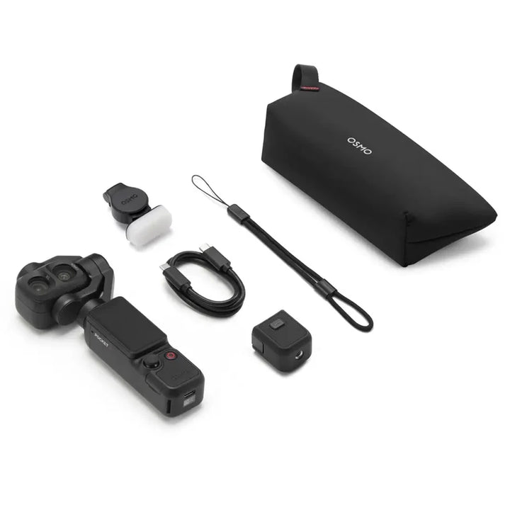 DJI Osmo Pocket 4P Standard Combo — Dual Camera, 1-Inch CMOS, 4K/240fps, 17-Stop Dynamic Range