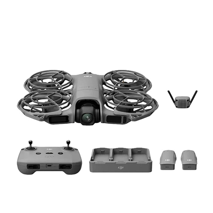 DJI Neo 2 Fly More Combo With RC-N3 Remote Controller Drones, Stable Transmission With Digital Transceiver, Neo 2 DJI 4K Drone for Beginners Wtih 3x Batteries