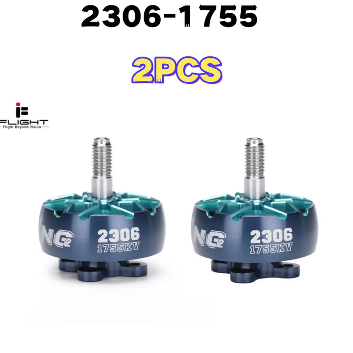 iFlight XING2 XING V2 2207 / 2306 1755 / 1855 / 2555 / 2755KV 4-6S Brushless FPV Motor with 5mm Shaft for RC FPV Drones