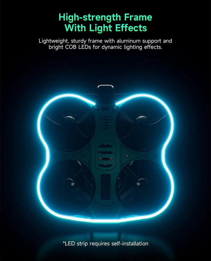 Sub250 DollyFly25 V2 2.5Inches WTFPV FPV Drone Freestyle Quadcopter with PNP/ELRS2.4 Receiver XT30U Connector for DIY