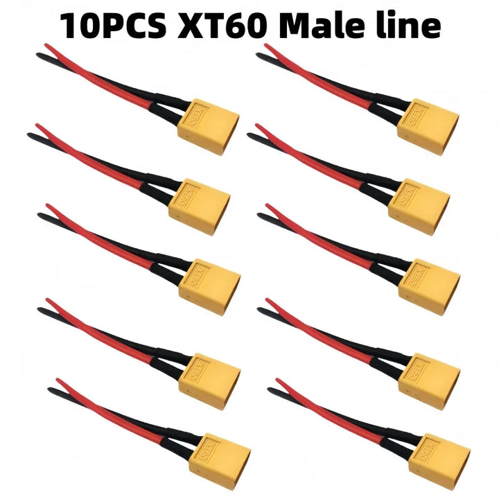 XT60 Battery Connector Y Splitter - 14AWG Parallel Cable 60A