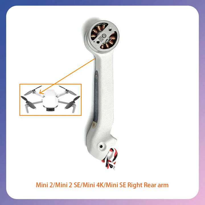 DJI Mini 4K Arm Rotation Repair Parts — Front / Rear, Left / Right, Full Set