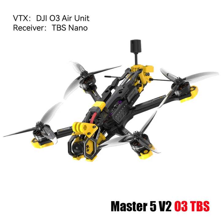 SpeedyBee Master 5 V2 5" FPV Drone - DJI O3 Air Unit F405 V3 2306 1900KV 6S