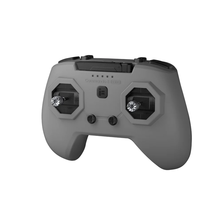 iFlight Commando 8 Nano RC Transmitter — ELRS 2.4GHz 100mW, Hall Gimbals, TCXO, 165g, Simulator Ready