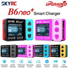 SKYRC B6neo+ Smart Balance Charger DC 240W / PD 126W — 1-6S LiPo LiHV NiMH Multi-Chemistry