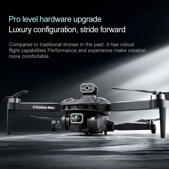 New V168 Drone Professinal Three Camera 8K Wide Angle Optical GPS Localization Four-way Obstacle Avoidance Quadcopter For XIAOMI