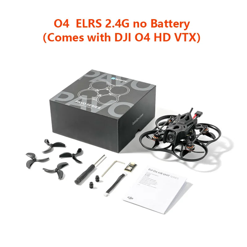BETAFPV Pavo Pico II Brushless Whoop Quadcopter for the DJI O4 system 2025