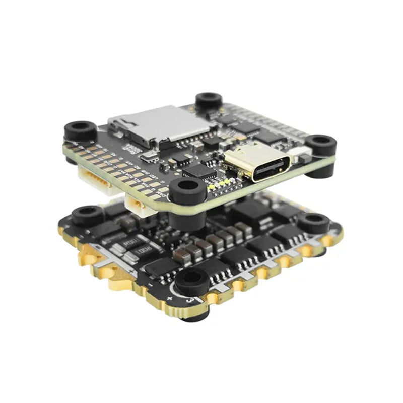 NewBeeDrone Hummingbird 200 RaceSpec Stack 20x20mm/200 RaceSpec FC AT32F435 Built-in ELRS 2.4GHz/ 200 ESC RaceSpec 80A AM32 3-6S