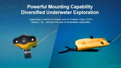 CHASING Gladius Mini Underwater ROV — 4K UHD Camera, 100m Tether, 3 Thrusters, 2 Knots, 100m Depth Rating, CE