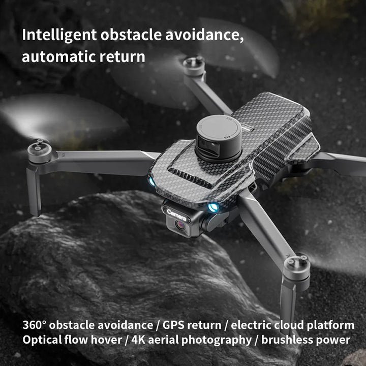 U99 Aerial drone GPS positioning dual camera brushless motor aircraft laser obstacle avoidance remote control aircraft toy