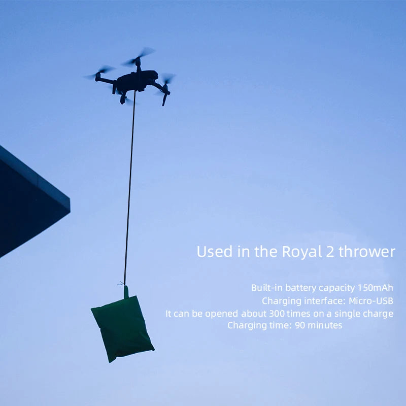 drone fishing accessories Air Drop System Remote Thrower Delivery Delivered Advertising Throw Fishing Bait for DJI Mavic 2 Pro Zoom Drone Accessories